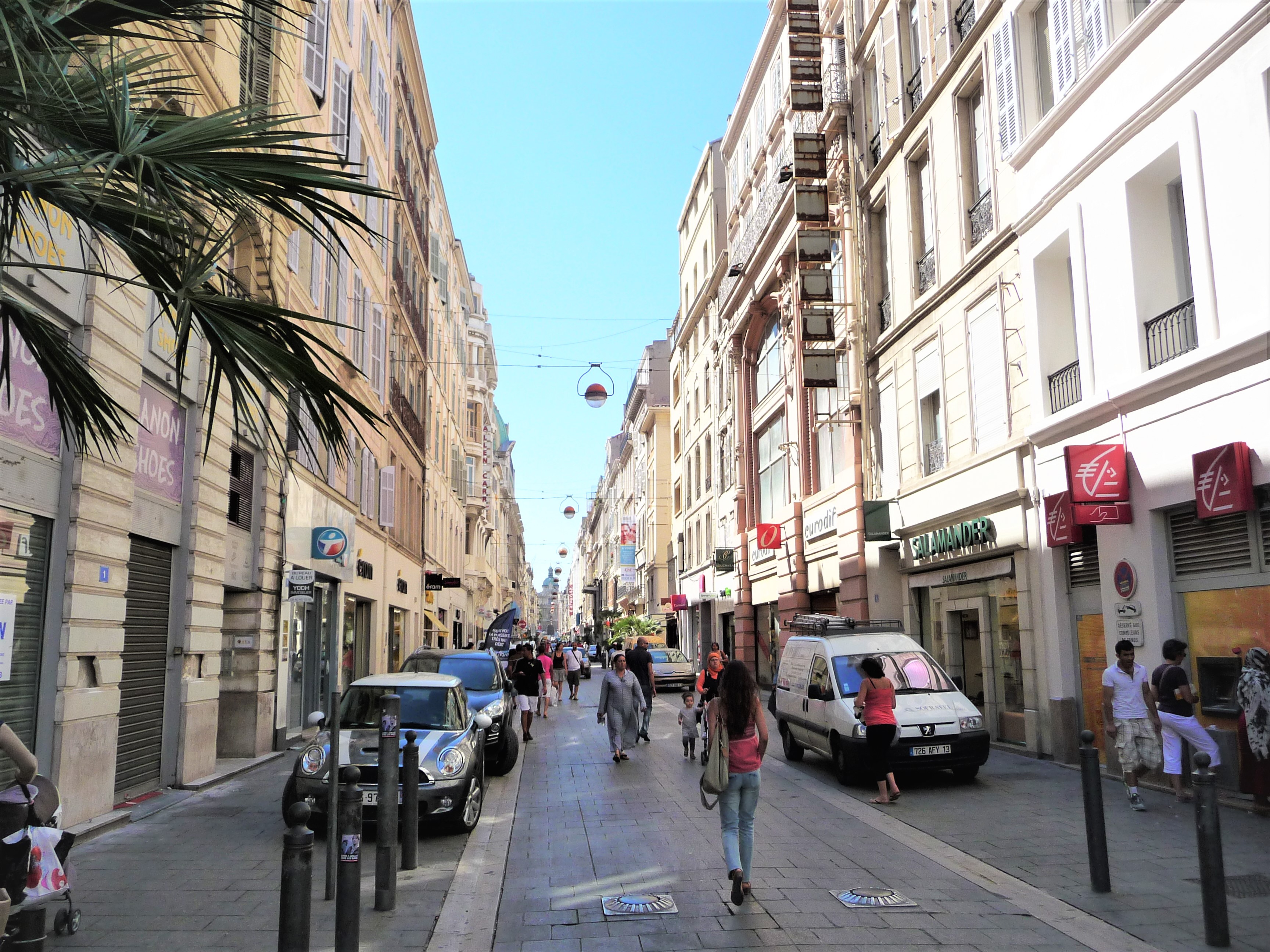 Rue Saint Ferreol Rue De Rome Centre Bourse Marseilletourisme Fr