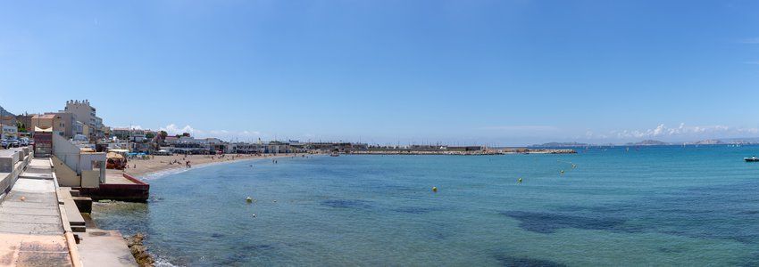 Plage de la pointe Rouge