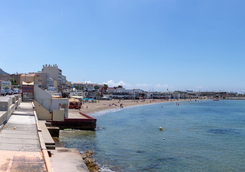 Plage de la pointe Rouge